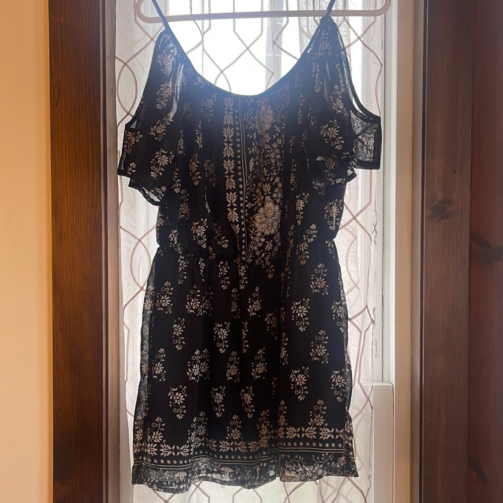 Bailey Blue, lg shorts romper